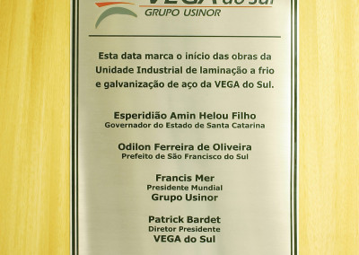 Ilumix Comunicação Visual Curitiba - Placas de Homenagem